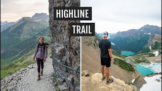 Hiking the Highline Trail to Grinnell Glacier Overlook at Glacier National Park amp huckleberry pie [upl. by Abas]