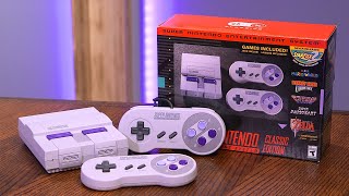 SNES Classic Unboxing and First Impressions [upl. by Solly]