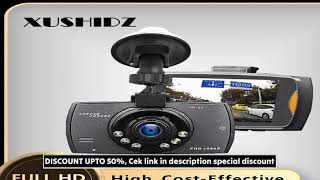 XUSHIDZ 1080P Dash Camera Car Camera Night Vision Vehicle Video Recorder Dashcam DVR Loop [upl. by Renner190]