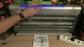 Aparat pentru electrocutarea insectelor InsectoKILL M40 [upl. by Deena]