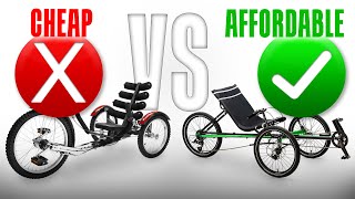 Top 5 Affordable Recumbent Trikes in 2024 [upl. by Irpak]