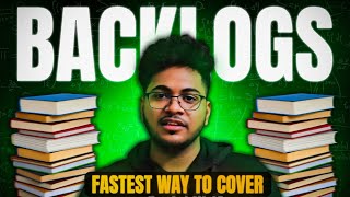 How to Cover BACKLOGS in the FASTEST way possible❗️❗️BACKLOG STRATEGY 🔥🎯 [upl. by Gualtiero]