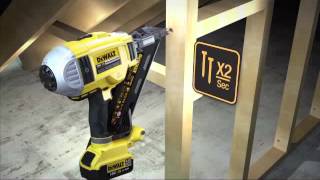 DEWALT® ESPAÑA  Clavadora sin Escobillas XR 18V DCN660D2 de DEWALT [upl. by Rafaelle]