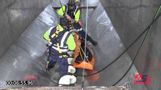 Rescue Drill Confined Space [upl. by Yenattirb40]