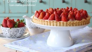 Tartaleta de Fresas con Crema Pastelera [upl. by Airual]