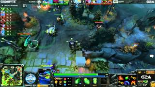 Secret vs Alliance  ESL One Frankfurt 2015 Seeding Match  durkadota Handsken1 [upl. by Aseretairam4]