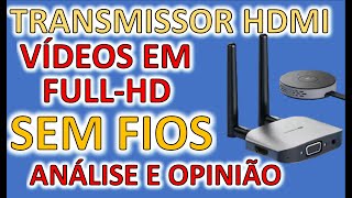 TRANSMISSOR HDMI WIRELESS HAGIBIS [upl. by Aida]