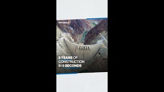 Nine years of construction of Türkiye’s tallest dam in seconds [upl. by Berhley]