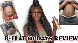 MAELYS COSMETICS BFLAT CREAM 60 DAYS REVIEW  BEFORE amp AFTER PHOTOS  ALUK MAKUCH [upl. by Eahsal207]