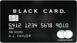 Black Card Mastercard [upl. by Anuait182]