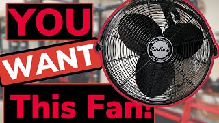 BEST WALL MOUNT FAN  Wall Mounted Garage Fan by Air King  Home Gym Fan or Shop Fan  Garage Gym [upl. by Patrice]