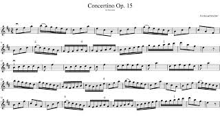 Küchler Concertino Op 15 3rd Movement Violin [upl. by Vaas]