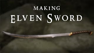 FORGING ELVEN SWORD  Inspired by The Lord of the Rings [upl. by Gabriello]