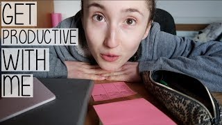 GET PRODUCTIVE WITH ME AS A UNIVERSITY STUDENT  WRITING MY DISSERTATION amp TUTORIALS VLOG [upl. by Arabele]