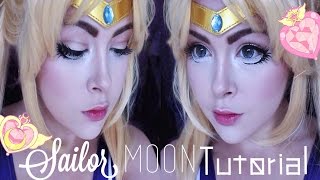 ☾ Sailor Moon Makeup TutorialTransformation • JackyOhhh ☽ [upl. by Ermine]