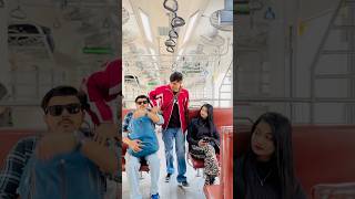 Train mai kiya hogya😂 trending comedy funny kdboys shorts reels comedyvideo train railway [upl. by Annabelle687]