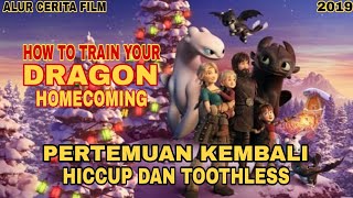 PERJALANAN PARA ANAK NAGA KE DUNIA MANUSIA  ALUR CERITA FILM How To Train Your Dragon Homecoming [upl. by Luisa113]