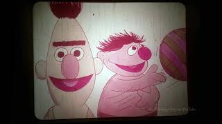 Sesame Street  Going To The Beach  Filmstrip  1976  Learning to Use Your Mind  Bert  Ernie [upl. by Yunick]