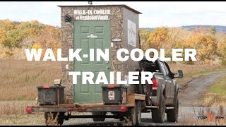 DIY Walk In Cooler The Deer Cooler TRAILER MUST SEE VENISONVAULT [upl. by Eannyl]