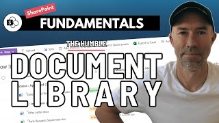 SharePoint Fundamentals The SharePoint Document Library [upl. by Dunseath]