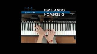 TEMBLANDOHombres GTutorial piano [upl. by Latsyrhk321]