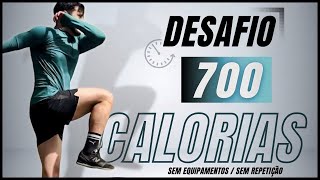 TREINO FÁCIL para GASTAR 🔥700 calorias  INICIANTES  18 minutos  HIIT [upl. by Melany]