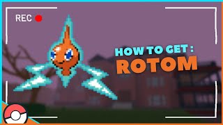 How to get Rotom in Pokemon Brick Bronze [upl. by Namyaw]