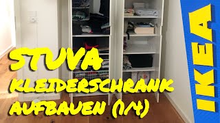 IKEA STUVA Schrank aufbauen  Korpus montieren 14 [upl. by Lauralee]