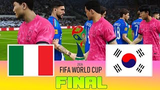 ITALY vs SOUTH KOREA  Final FIFA World Cup 2026  Full Match All Goals  Football Match [upl. by Ahsoyem10]