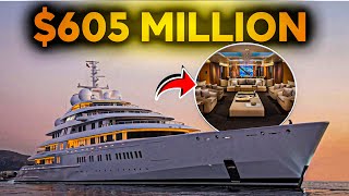 605 Million Bespoke Azzam Superyacht INSIDE And OUTSIDE Tour [upl. by Irfan]