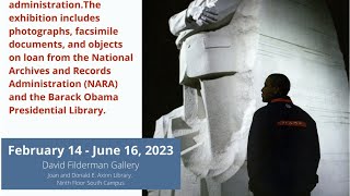 OBAMA IMAGE EXHIBIT OPENS FEBRUARY 14 2023 [upl. by Pudendas970]