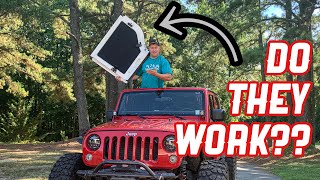 Hard Top Headliners Do They Really Work Jeep Wrangler Hot Head Install and Review [upl. by Jezabella]