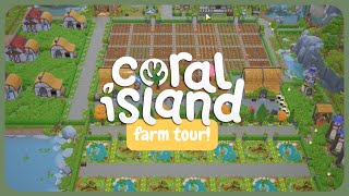 Coral Island  Farm Tour Year 3 [upl. by Earlie]