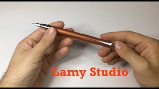 Fountain Pen Review Lamy Studio Terracotta [upl. by Ahsieym91]