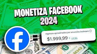 Cómo Monetizar tu Página de Facebook en 2024 [upl. by Manchester]