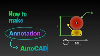 How To Make Notes and Annotations in AutoCAD [upl. by Meenen]