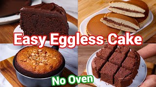 Easy Eggless Cakes Recipes for Christmas  No Oven Cake Recipes  Christmas Cakes Recipes [upl. by Nort]