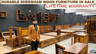 Unique Space Saving long lasting Sheeshamwood Furniture at unbelievable price with Lifetime warranty [upl. by Puklich620]