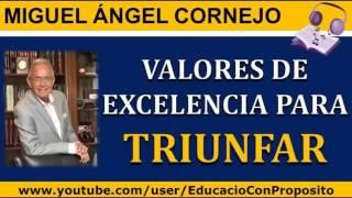 25 Valores De Excelencia Para Triunfar Miguel Angel Cornejo Liderazgo [upl. by Domonic]