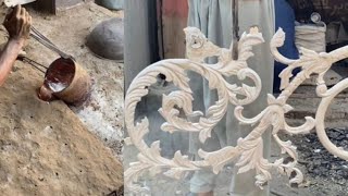 Aluminum Leaf Casting for Decorative Art  DIY Leaf Design Decor [upl. by Ahsahtan]