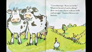 Click Clack Moo Cows That Type Read Aloud [upl. by Egamlat685]