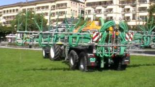 Hadorns Gülletechnik  Schleppschlauchdemonstration auf Höhenmatte in Interlaken [upl. by Stephen581]