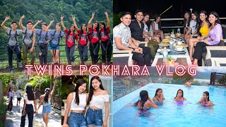 TWINS VACATION ON POKHARAPART 1 AmarAmrit IXCHITABIXCHITA twinnygirls4294 [upl. by Aniretac]