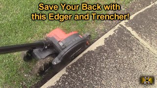 FULL TEST amp REVIEW of BLACKDECKER 2in1 String Trimmer  Edger and Trencher [upl. by Eanad]