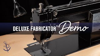 Sailrite® Deluxe Fabricator® Sewing Machine Demo [upl. by Ahsila]