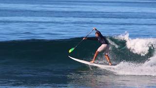 JStroke For SUP Surfing  1 SUP surf paddling technique to catch more waves and surf better [upl. by Jea]