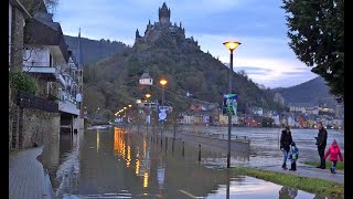 Hochwasser in Cochem an der Mosel 04022021 [upl. by Anoel874]