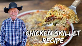 Cook Frozen Chicken in 30 Minutes Easy Chicken Skillet Recipe easychickenrecipe [upl. by Buiron]