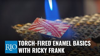 Torch Fire Enamel in 3 Ways  with Ricky Frank [upl. by Nnayllek]