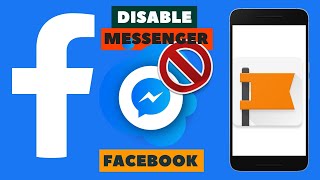 How to disable messenger on Facebook page with Facebook app [upl. by Regnij]